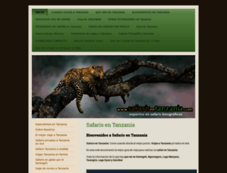 safarisentanzania.com screenshot