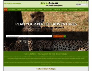 safarisierra.com screenshot