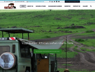 safaritrackersadventure.com screenshot