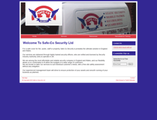 safe-cosecurity.co.uk screenshot
