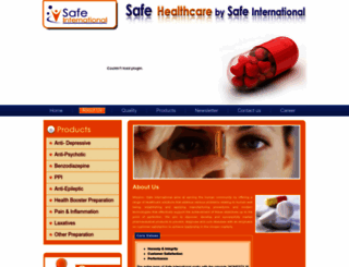 safe-international.com screenshot