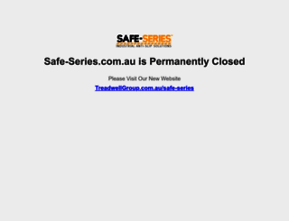 safe-series.com.au screenshot