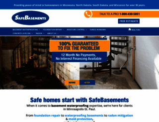 safebasements.com screenshot