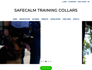 safecalm.com screenshot