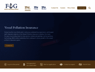 safeharborpollutioninsurance.com screenshot