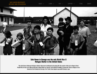 safehavenmuseum.com screenshot