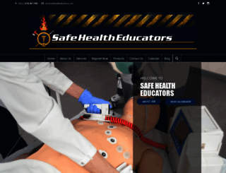 safehealtheducators.com screenshot