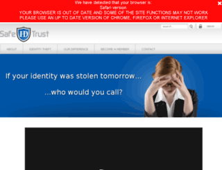 safeidtrust.com screenshot