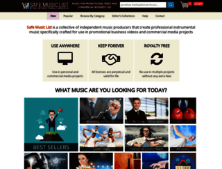safemusiclist.com screenshot