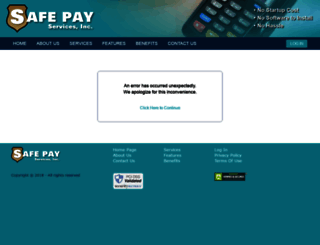safepayservices.com screenshot