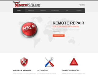 safepcfix.com screenshot
