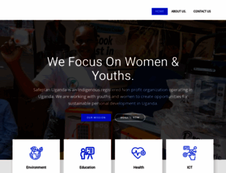 safeplanuganda.org screenshot
