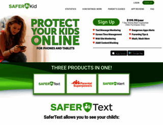 saferkid.com screenshot