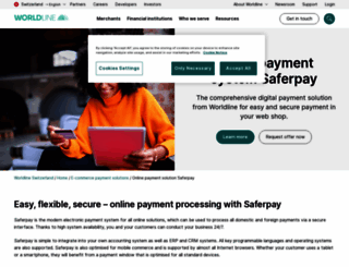 saferpay.com screenshot