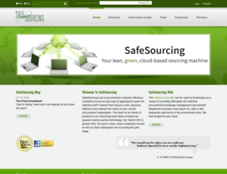 safesourcing.com screenshot