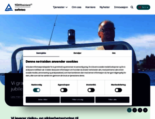 safetec.no screenshot