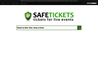 safetickets.net screenshot