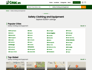 safety-clothing-dealers.cmac.ws screenshot