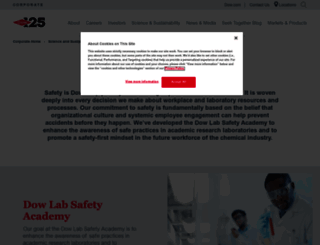 safety.dow.com screenshot