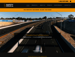 safetybarriers.com.au screenshot