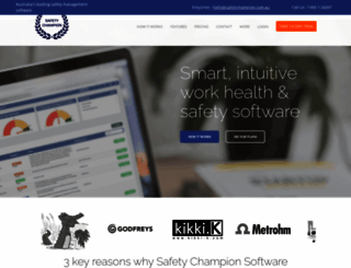 safetychampion.com.au screenshot