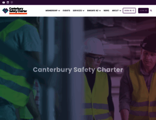 safetycharter.org.nz screenshot