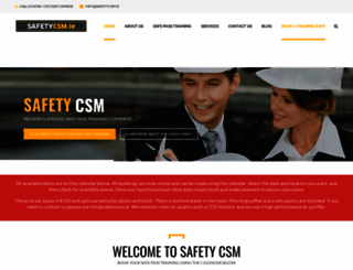 safetycsm.ie screenshot