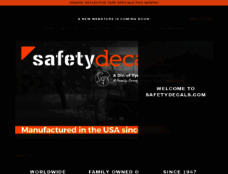 safetydecals.com screenshot