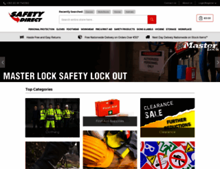 safetydirect.ie screenshot