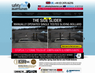 safetyflexbarriers.com screenshot