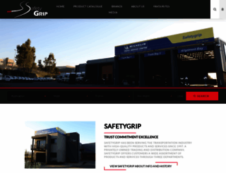 safetygrip.co.za screenshot