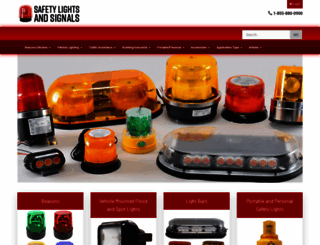 safetylightsandsignals.com screenshot