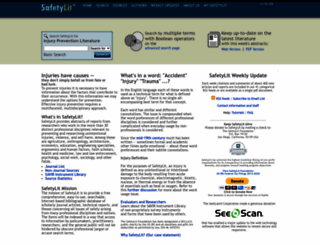 safetylit.org screenshot