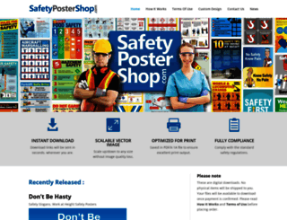 safetypostershop.com screenshot