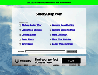 safetyquip.com screenshot