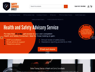 safetyservicesdirect.com screenshot