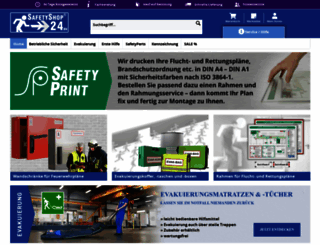 safetyshop24.de screenshot