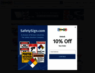 safetysign.com screenshot