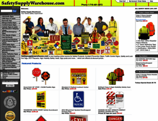 safetysupplywarehouse.com screenshot