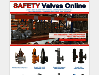 safetyvalvesonline.com screenshot