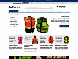 safetyvests.com screenshot