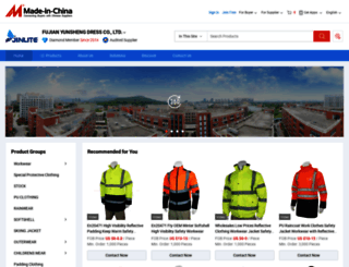 safetyworkwear.en.made-in-china.com screenshot