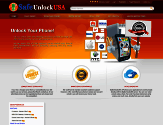 safeunlockusa.com screenshot