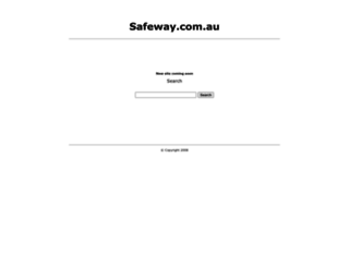 safeway.com.au screenshot