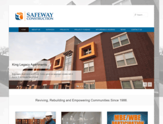 safewayconstruction.com screenshot