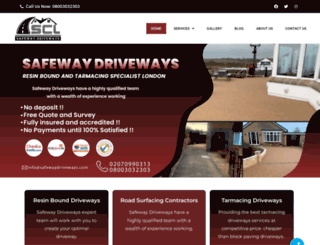 safewaydriveways.com screenshot
