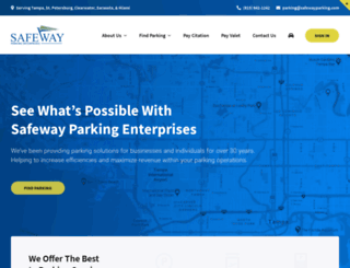 safewayparking.com screenshot