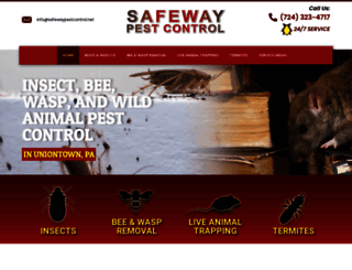 safewaypestcontrolpa.net screenshot