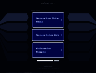 safinaz.com screenshot