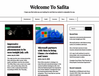 safitaclub.com screenshot